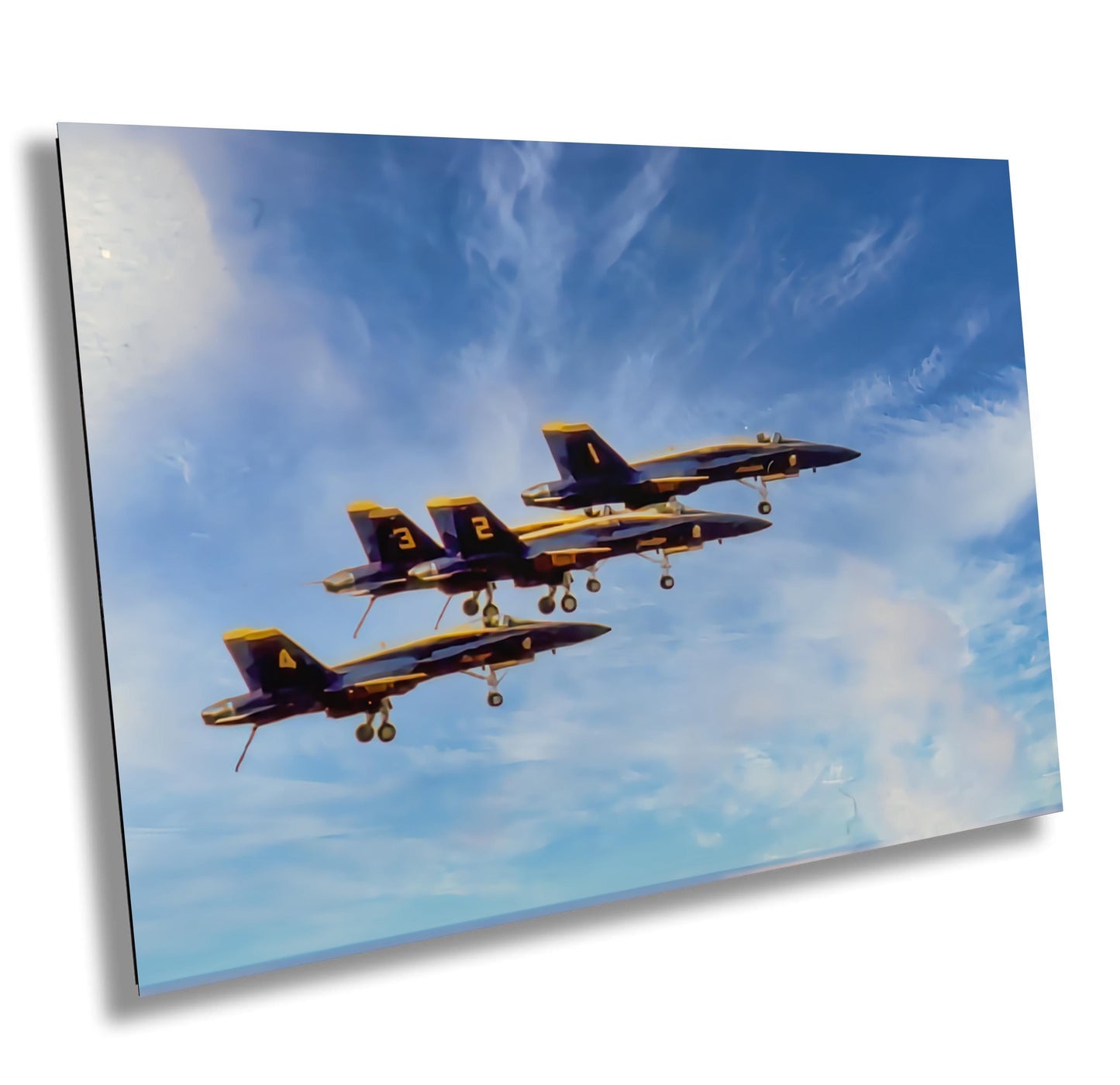 Blue Angels Landing Print – Hudson Valley Art | Premium Metal Canvas