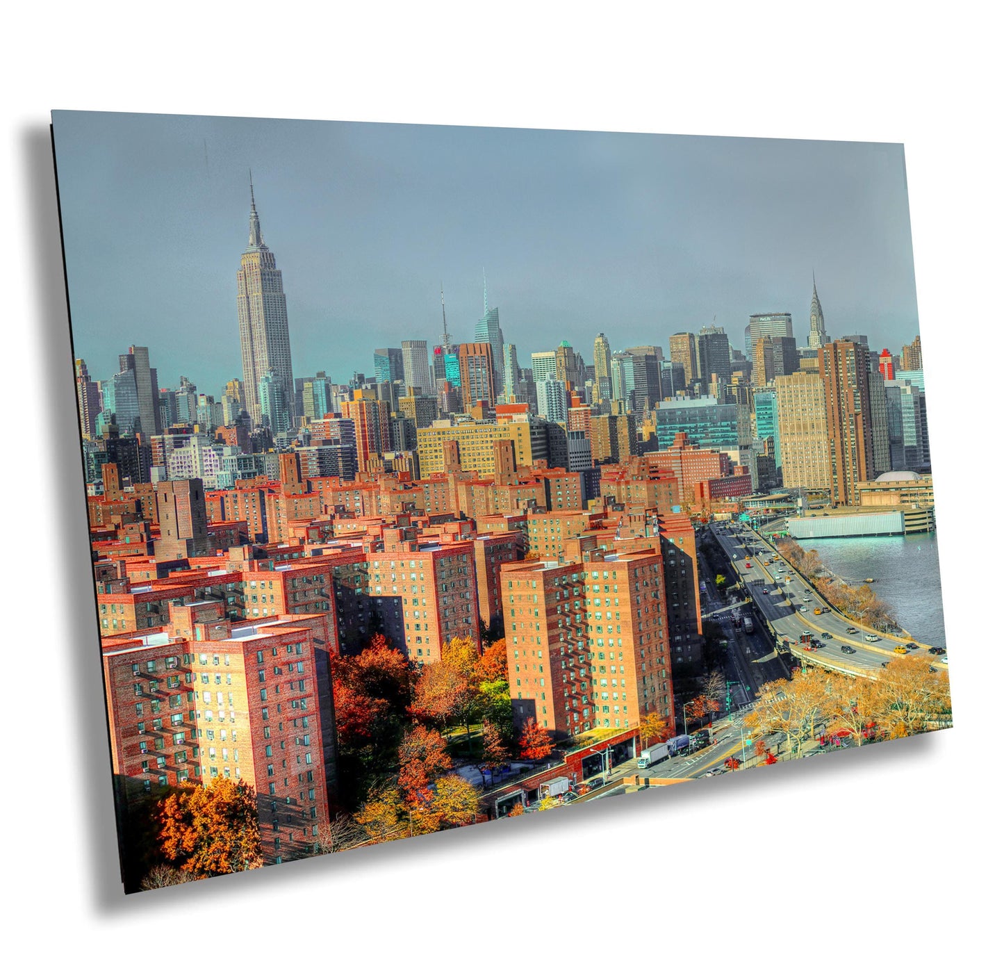 NYC Skyline Print - Lower East Side Art | Ready to Hang Canvas & Metal Photo Print