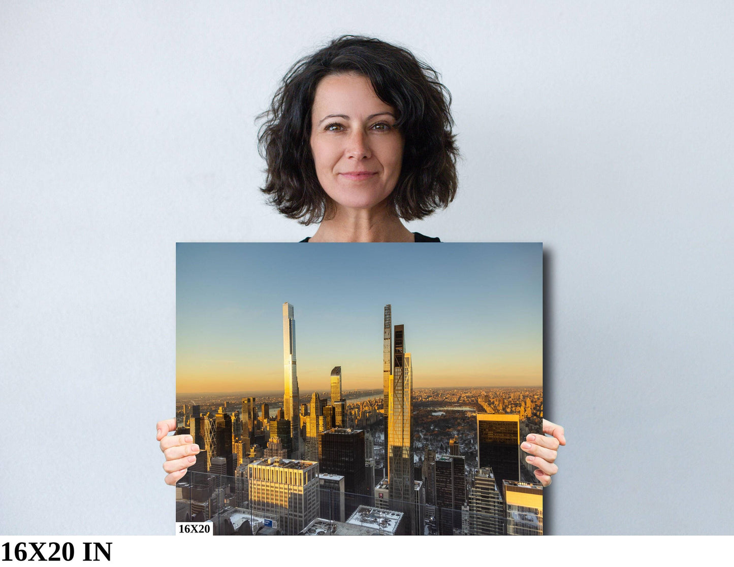NYC Skyline Print - Midtown Manhattan Cityscape | Color Photography Canvas Art