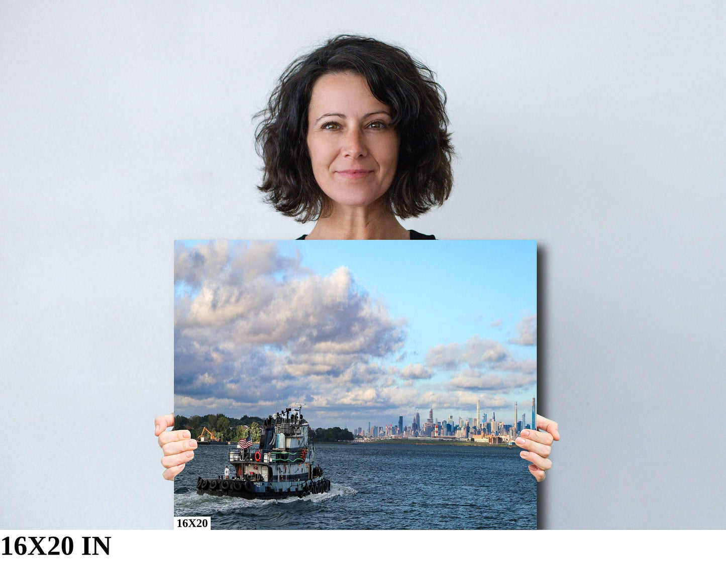 Manhattan Skyline Canvas | Long Island Sound Art - Ready To Hang Wall Decor