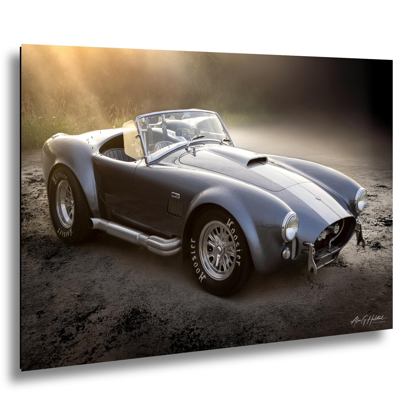 427 AC Cobra, Classic Muscle Car Print | V8 Racing Photography | Canvas, Metal, Photo Paper (8x10–16x20)