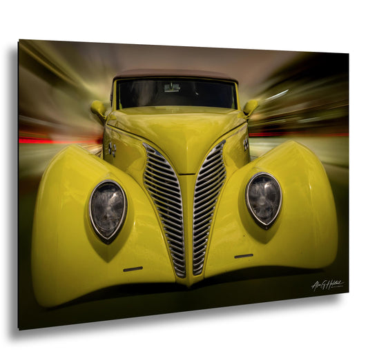1937 Ford, Custom Street Rod Art Print | Glossy Photo Paper, Canvas, Metal, Acrylic | Sizes 8x10 11x14 16x20