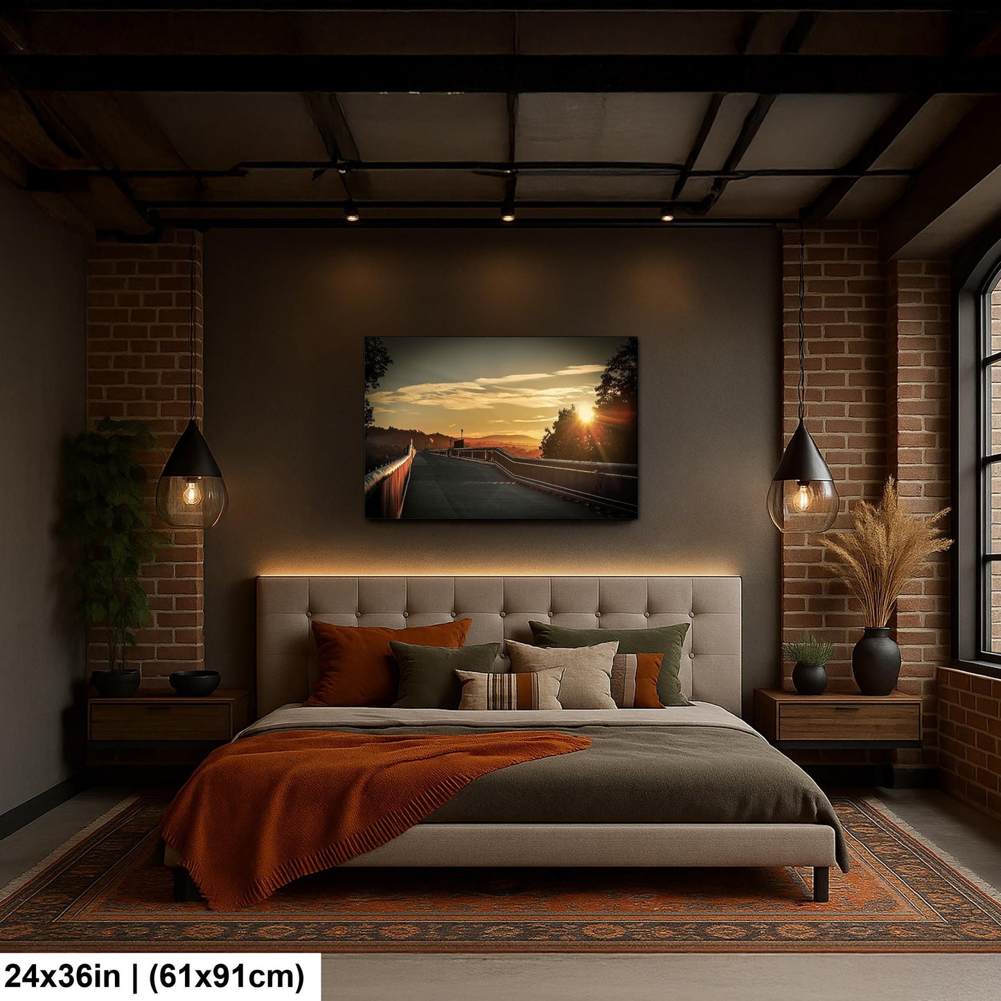 Walkway Over the Hudson - Historic Pedestrian Bridge With Golden Morning Light