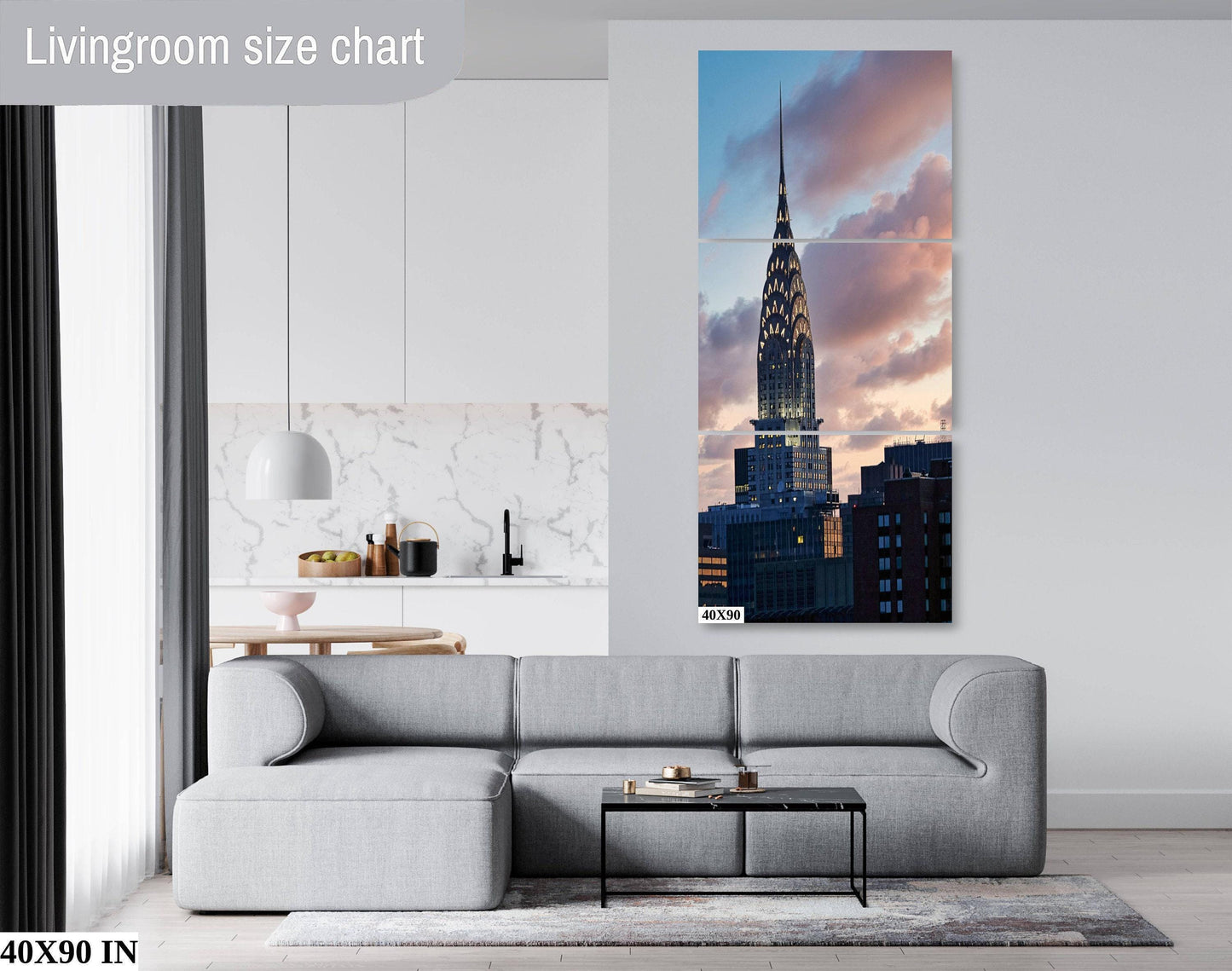 Chrysler Building Print – Manhattan Wall Art | Acrylic Cityscape Decor