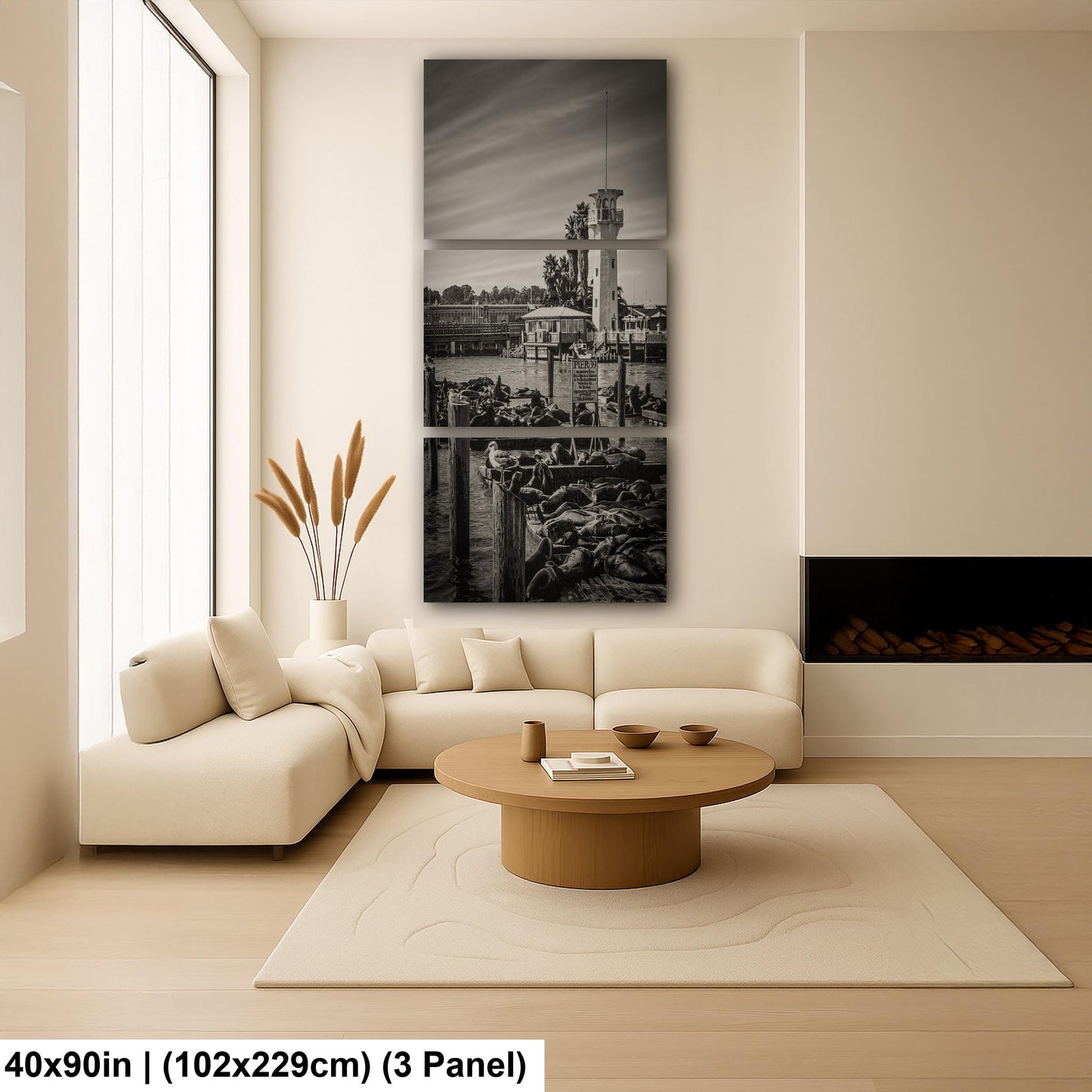 Pier 39 Sea Lions - Historic Pier 39 Coastal Wildlife Photo Print