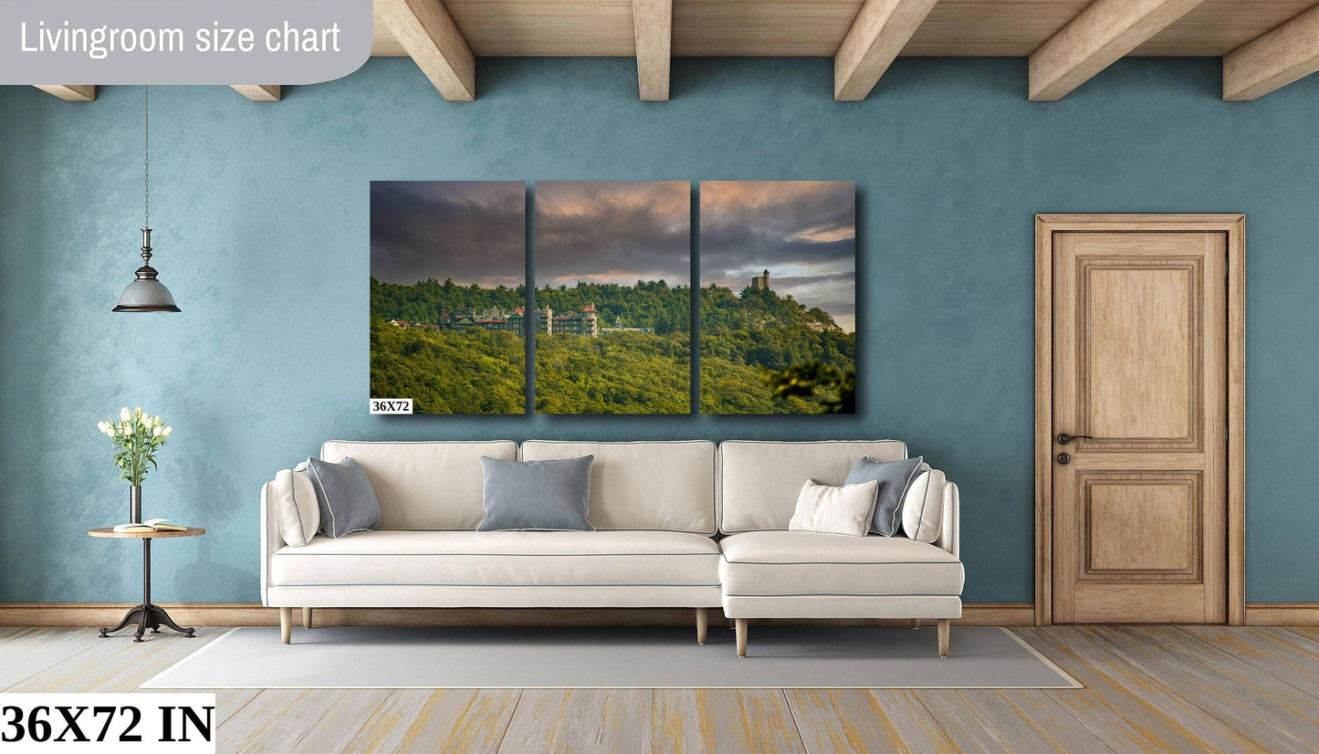 Mohonk Mountain House Photo - Hudson Valley Art Canvas Wall Decor | Ready To Hang Print