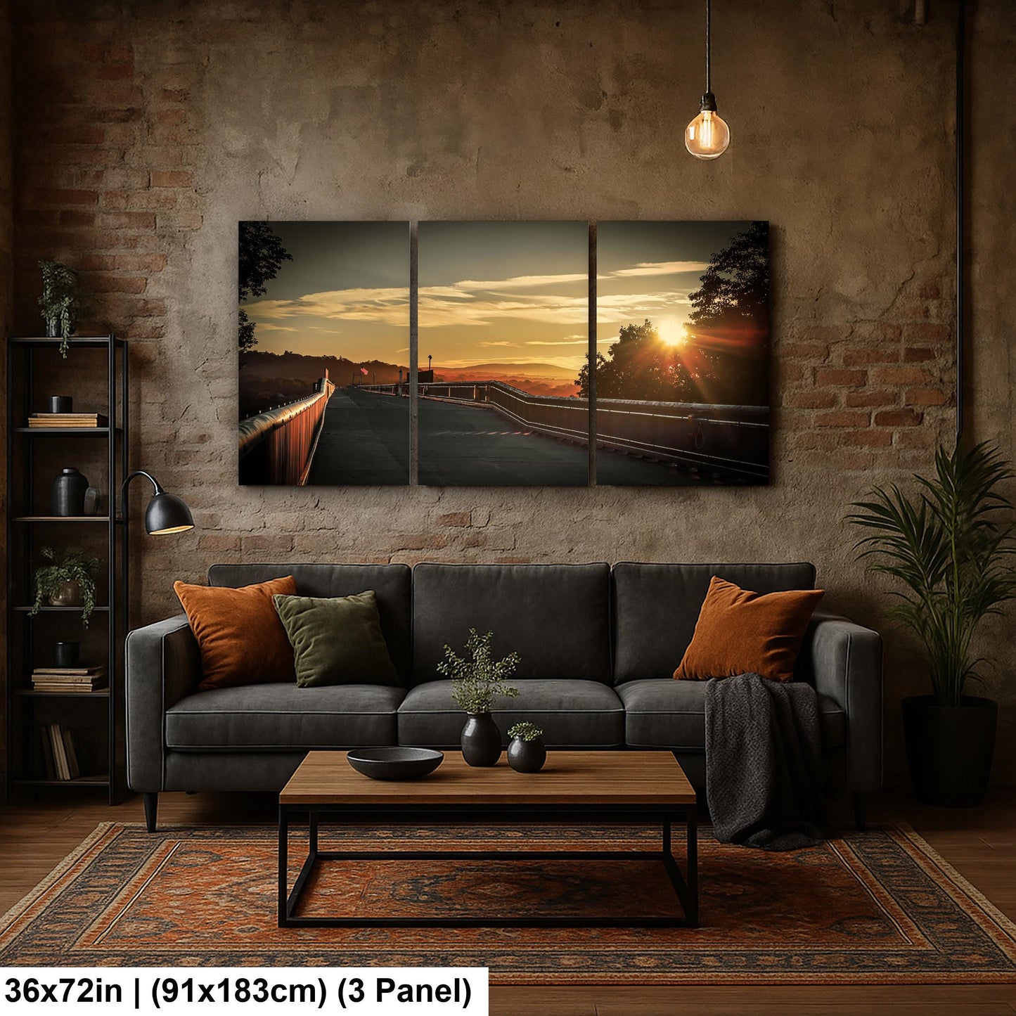 Walkway Over the Hudson - Historic Pedestrian Bridge With Golden Morning Light