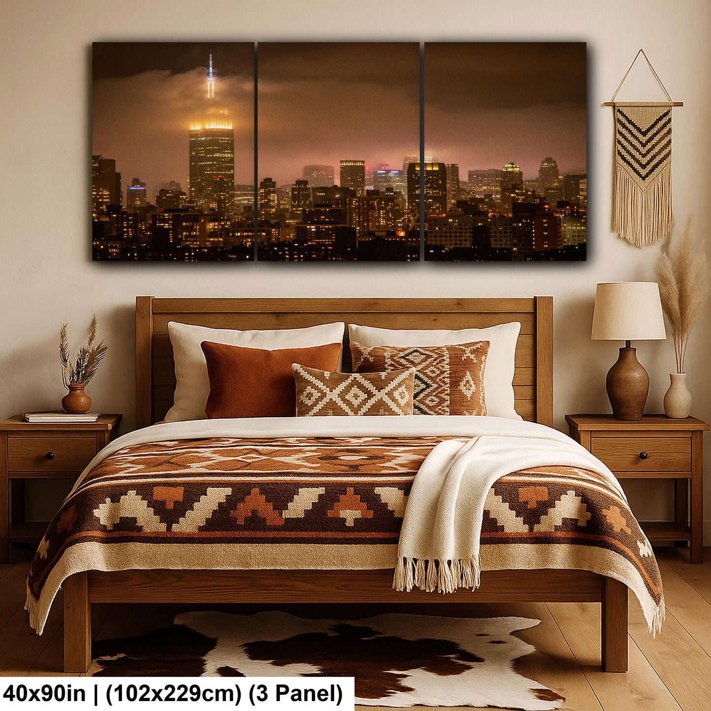 Midtown Manhattan Fog - Ethereal Cityscape Print | Glossy Photo & Canvas