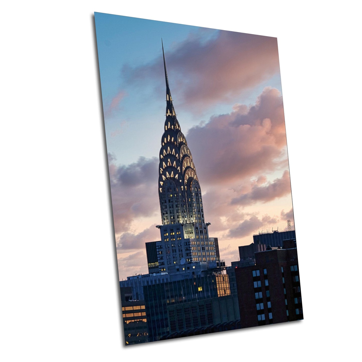 Chrysler Building Print – Manhattan Wall Art | Acrylic Cityscape Decor