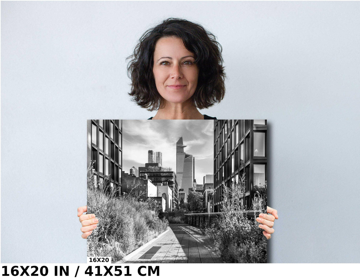 NYC High Line Print - The Edge Canvas | Modern Cityscape Art Wall Decor