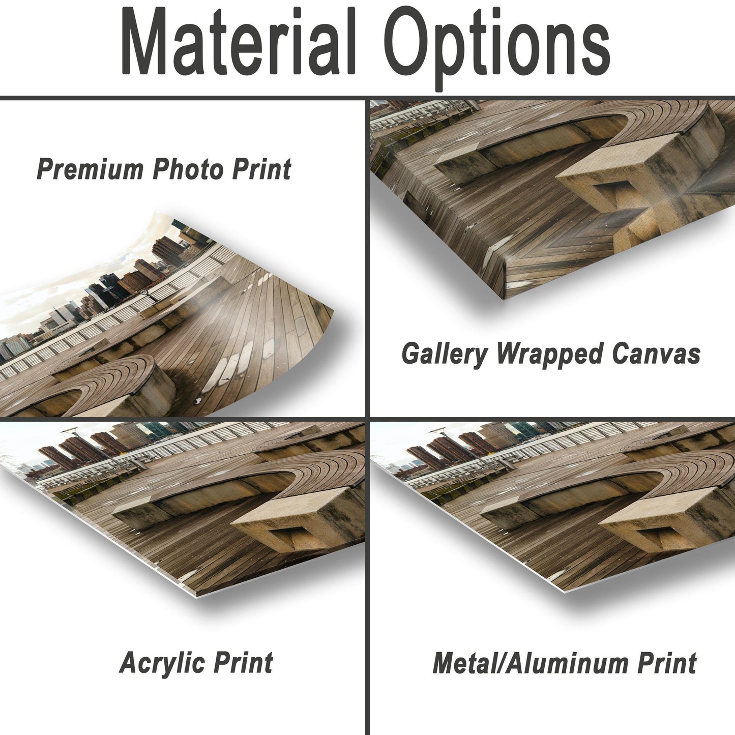 NYC Skyline Metal Print - Vibrant Color Photo Print | Durable Aluminum Wall Art