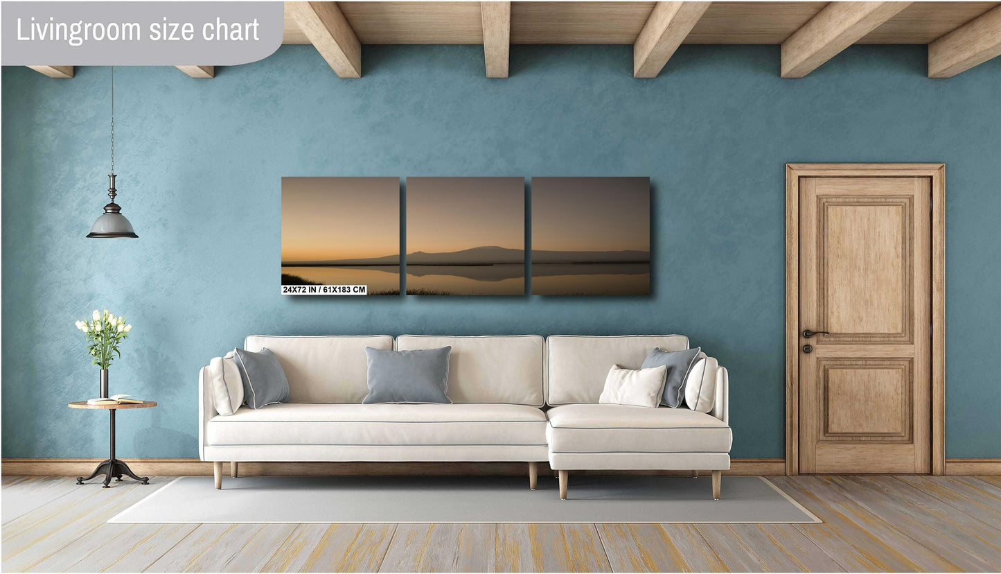 Kilimanjaro Sunrise Canvas - Africa Wall Art | Safari Decor Ready to Hang Print