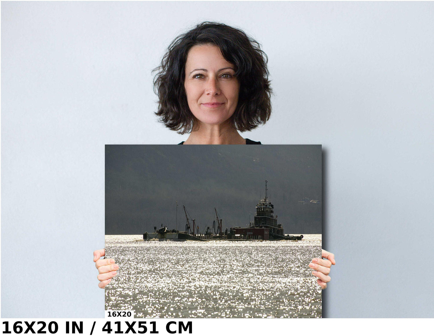 Hudson River Tugboat Print – Scenic River Decor | Canvas, Metal & Acrylic Wall Art