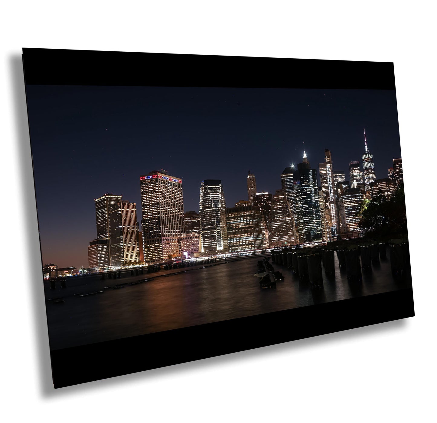 NYC Skyline Print – Brooklyn Cityscape & Lower Manhattan View Print Canvas