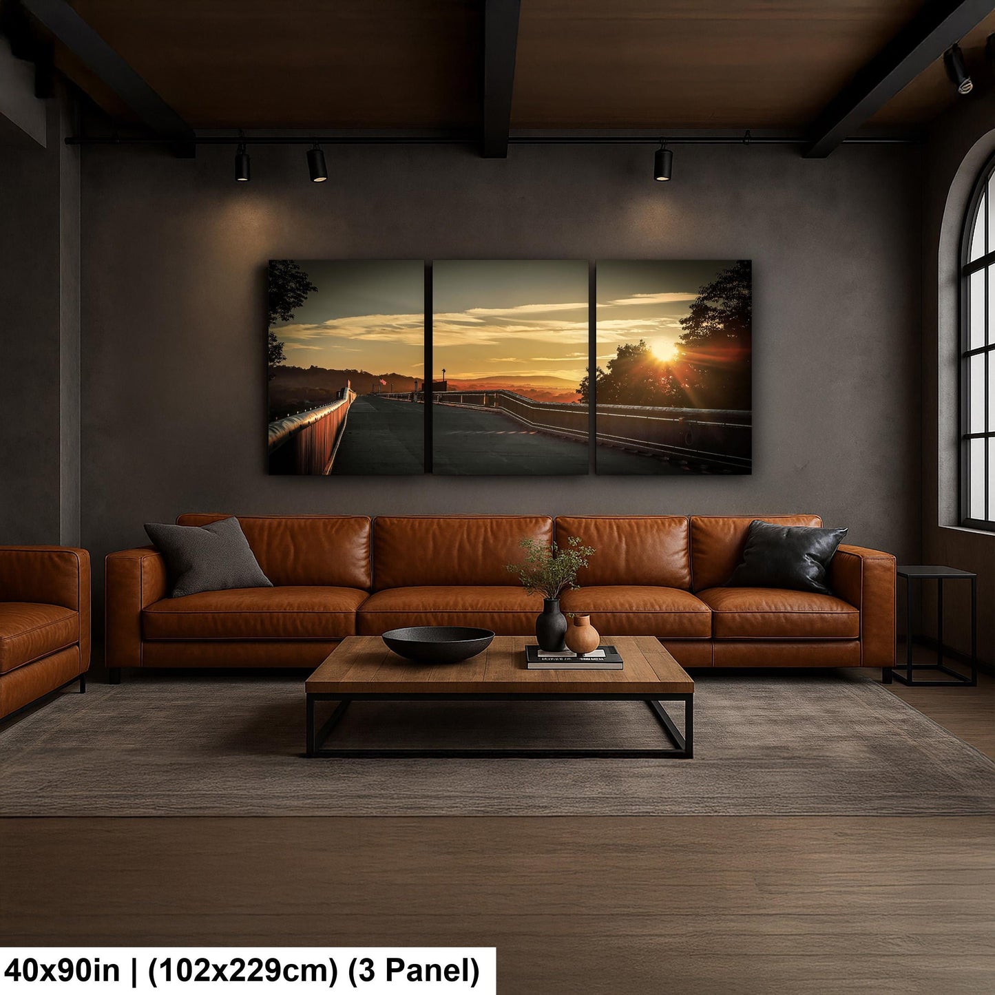 Walkway Over the Hudson - Historic Pedestrian Bridge With Golden Morning Light