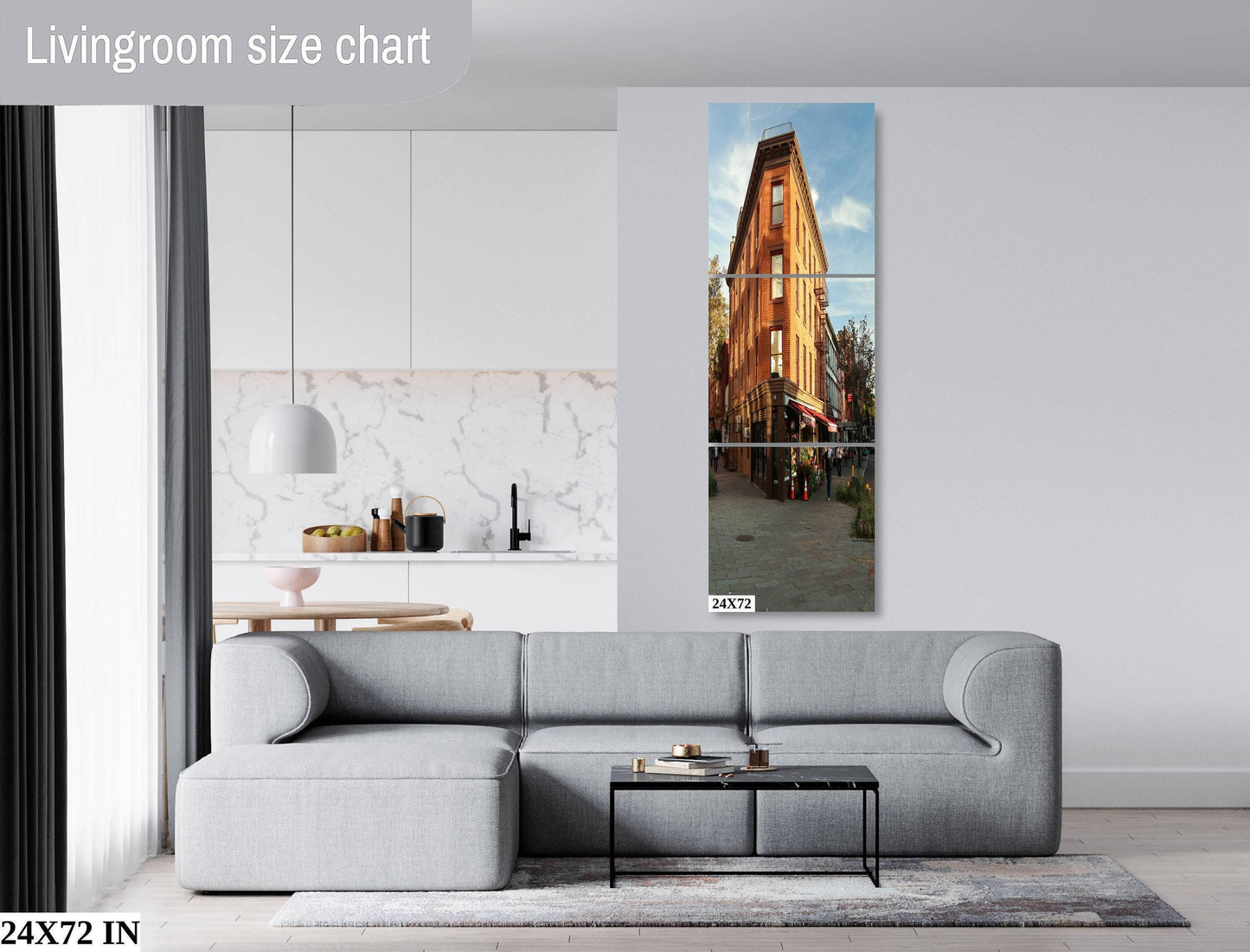 Manhattan Sunset Print - Vibrant Urban Nightscape Art | High End Wall Decor