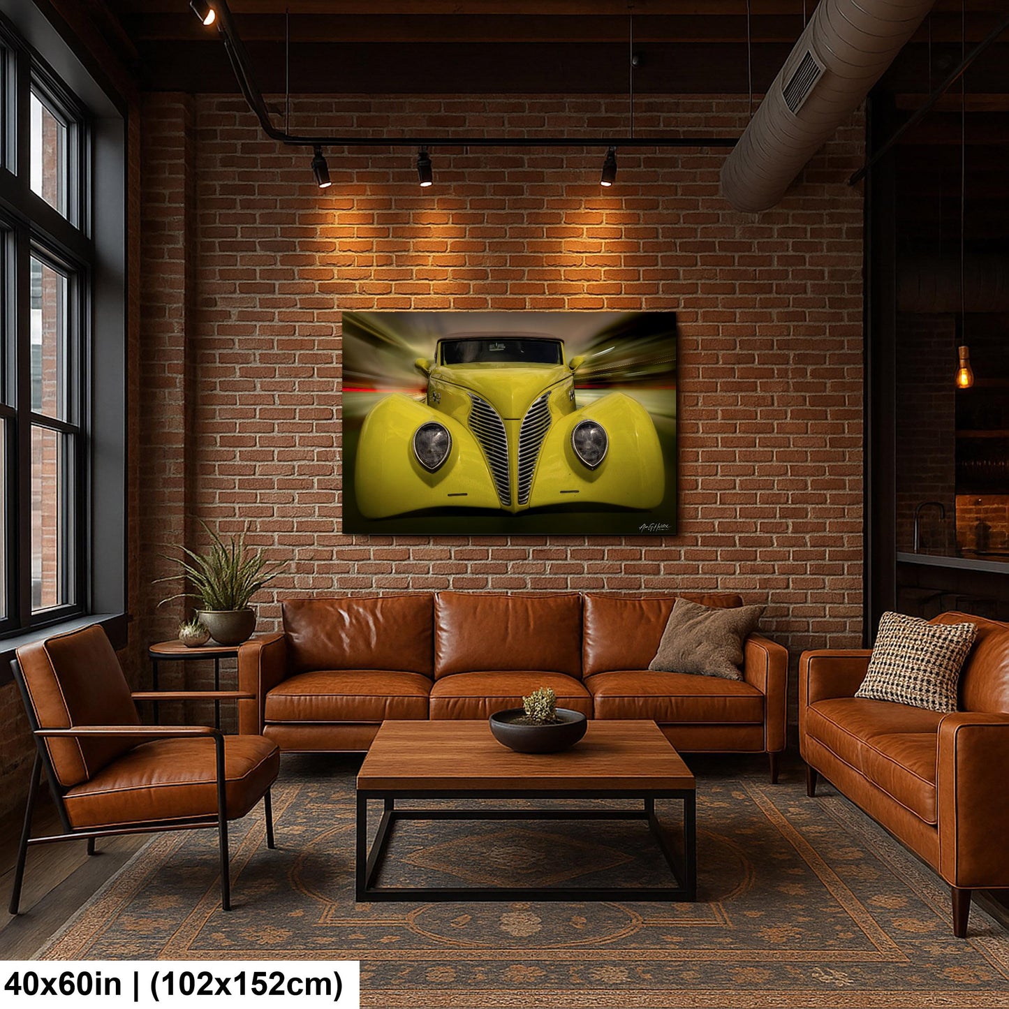 1937 Ford, Custom Street Rod Art Print | Glossy Photo Paper, Canvas, Metal, Acrylic | Sizes 8x10 11x14 16x20