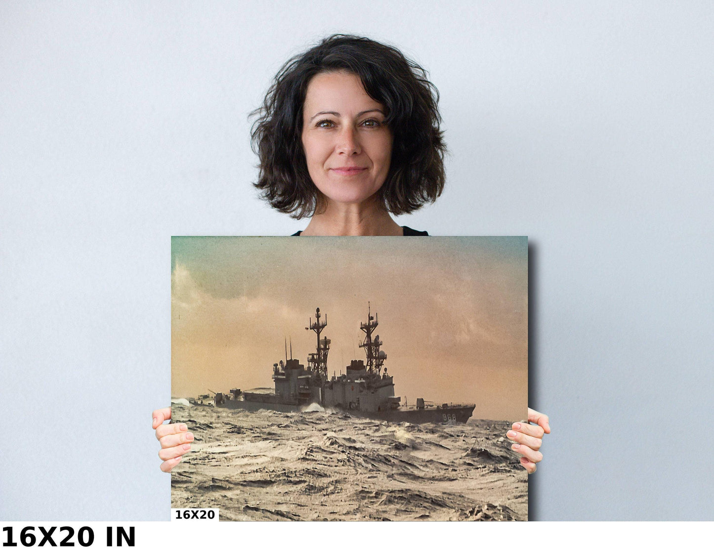 USS Arthur W Radford Print - Navy Ship Photography | Maritime Decor Art Canvas