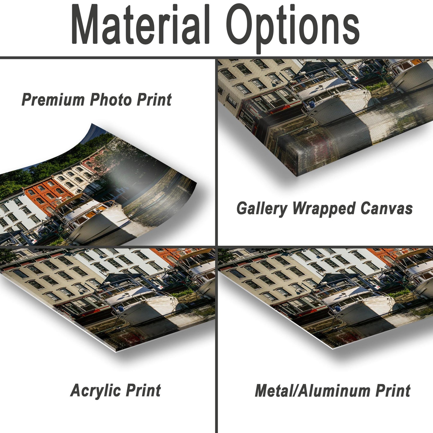 Kingston NY Waterfront Art - Hudson River Wall Art | Ready To Hang Canvas