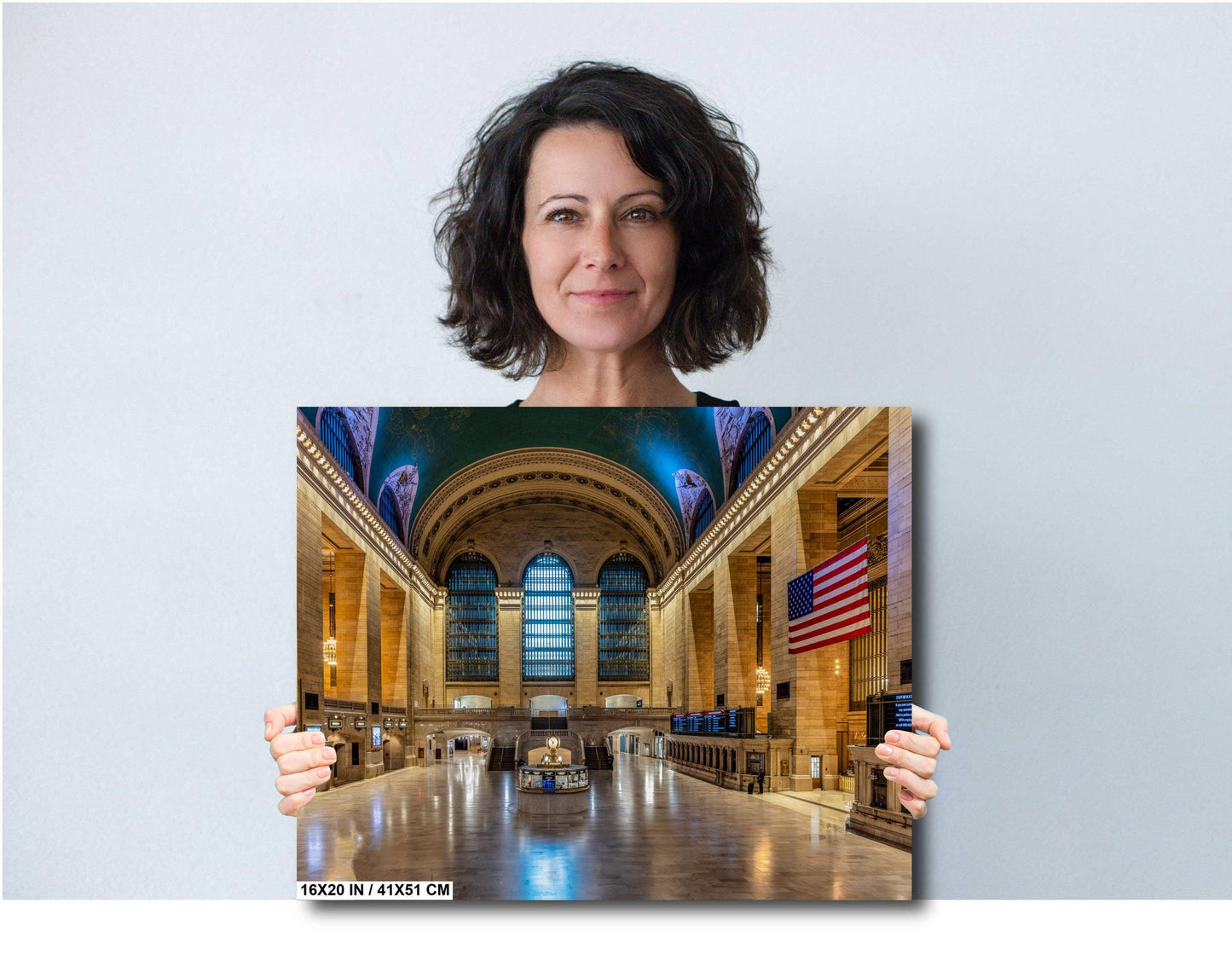 Inside the Iconic Grand Central Terminal New York City icon metal print canvas print