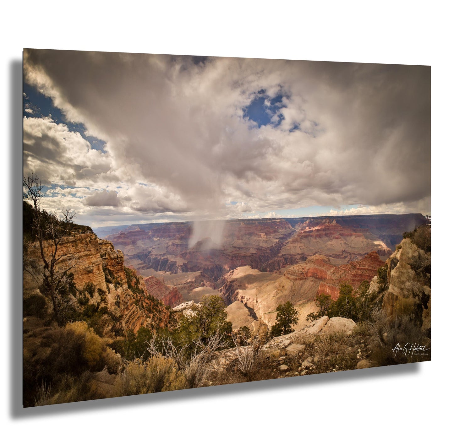 Grand Canyon Art Print - Metal Wall Art | Acrylic & Canvas Decor with UV Resistant Ink