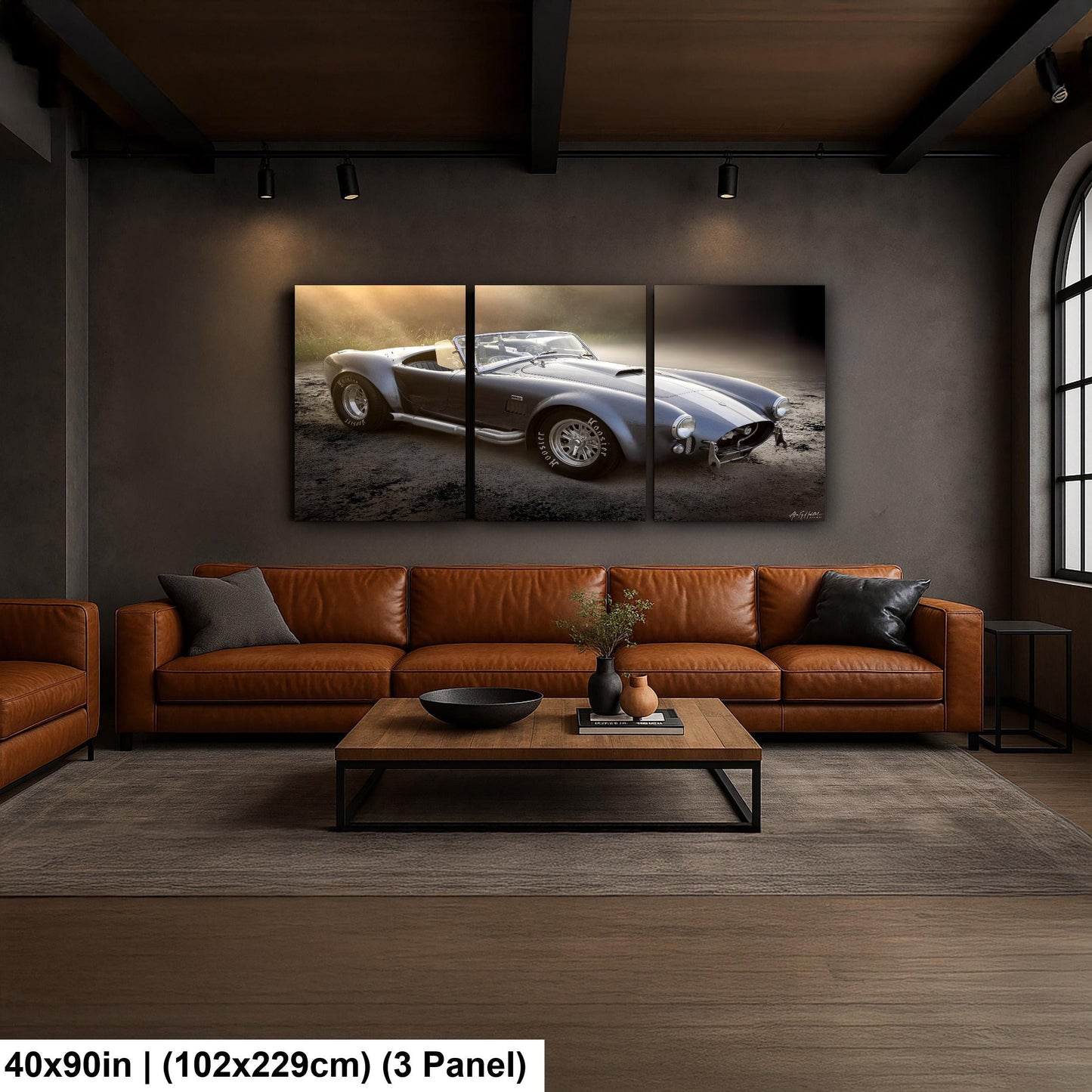 427 AC Cobra, Classic Muscle Car Print | V8 Racing Photography | Canvas, Metal, Photo Paper (8x10–16x20)
