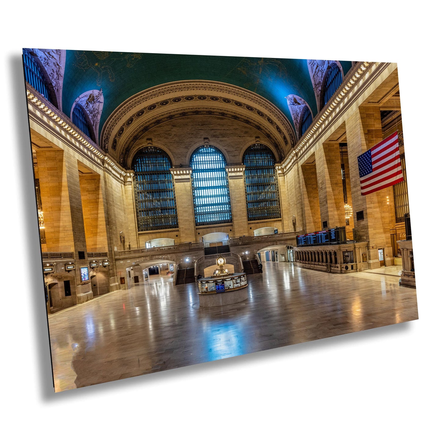 Inside the Iconic Grand Central Terminal New York City icon metal print canvas print