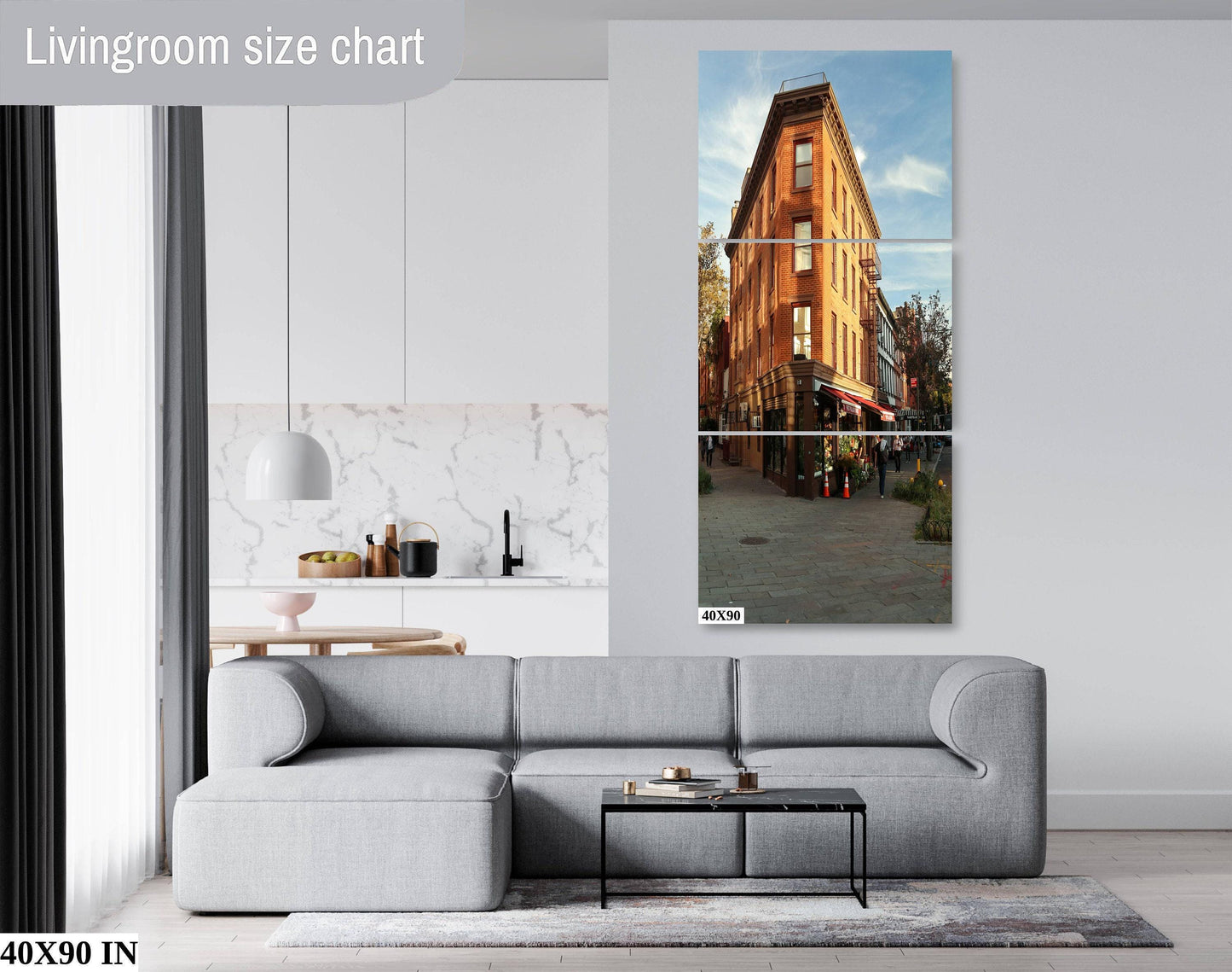 Manhattan Sunset Print - Vibrant Urban Nightscape Art | High End Wall Decor