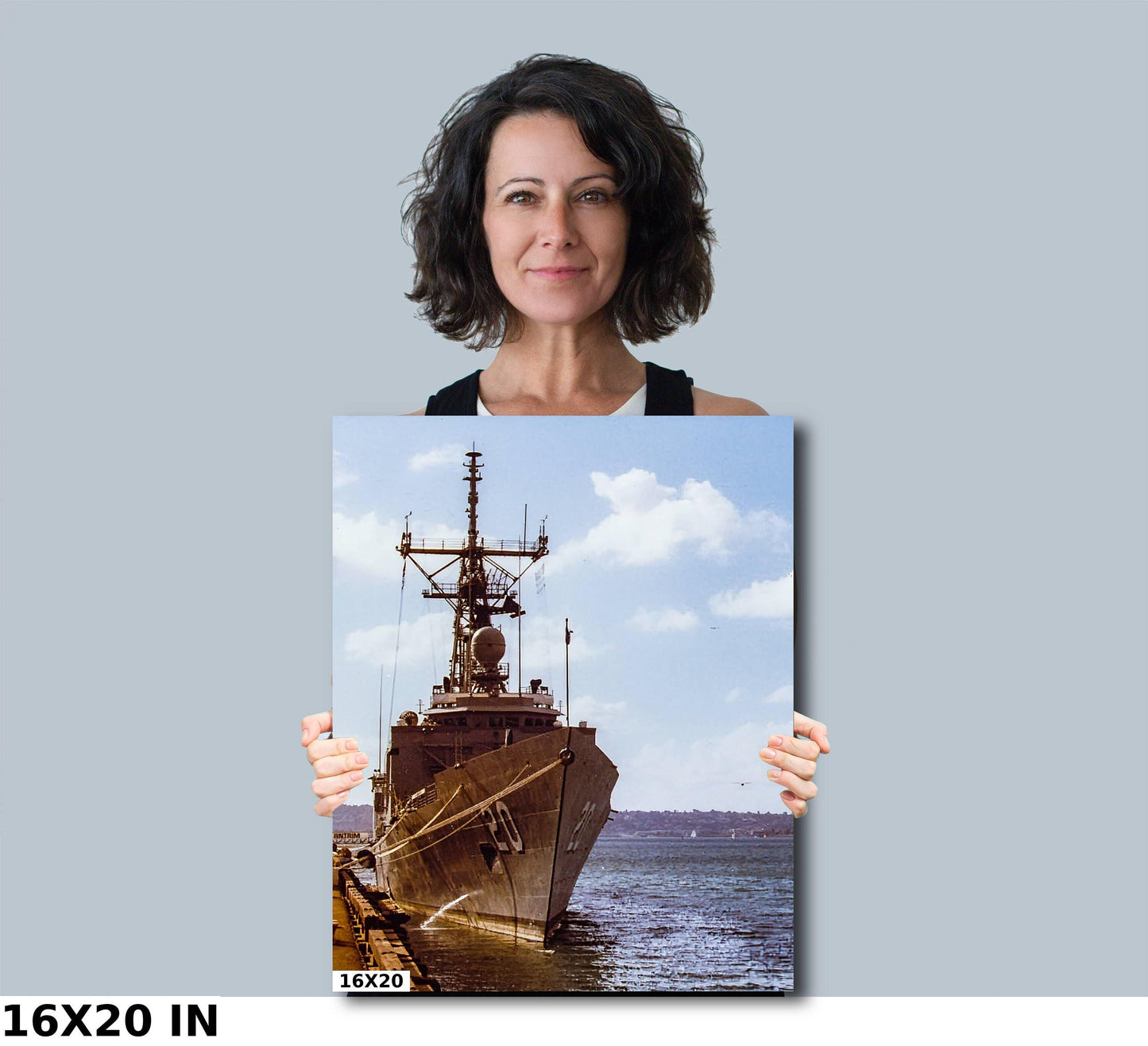 U.S.S. Antrim Navy Print – San Diego Ship Photo | Perry Class Frigate Wall Art