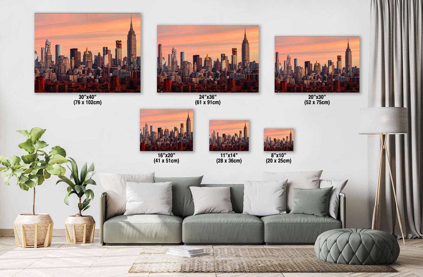 Manhattan Skyline Metal Print - Lower East Side Photography Urban Wall Art