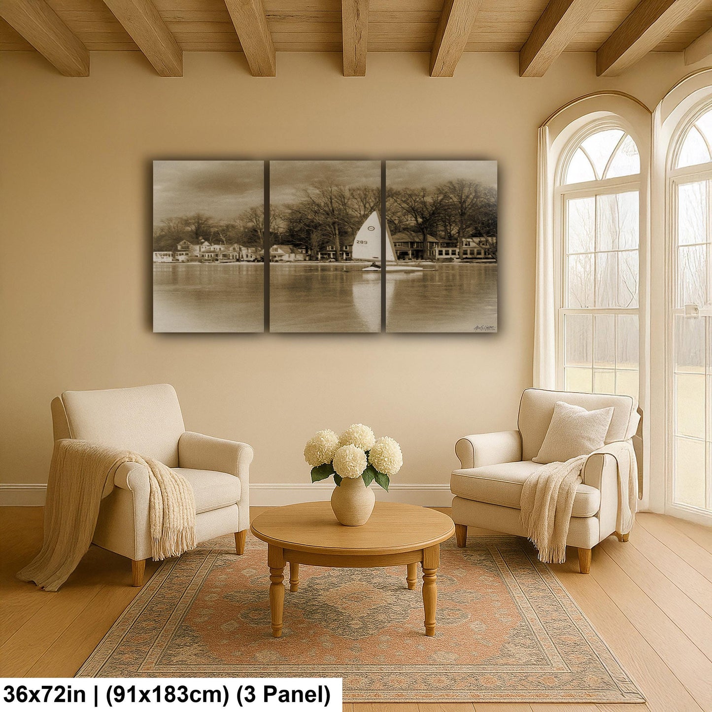 Vintage Ice Sailing - Ice Boat Racing on Orange Lake | Hudson Valley Winter Sports