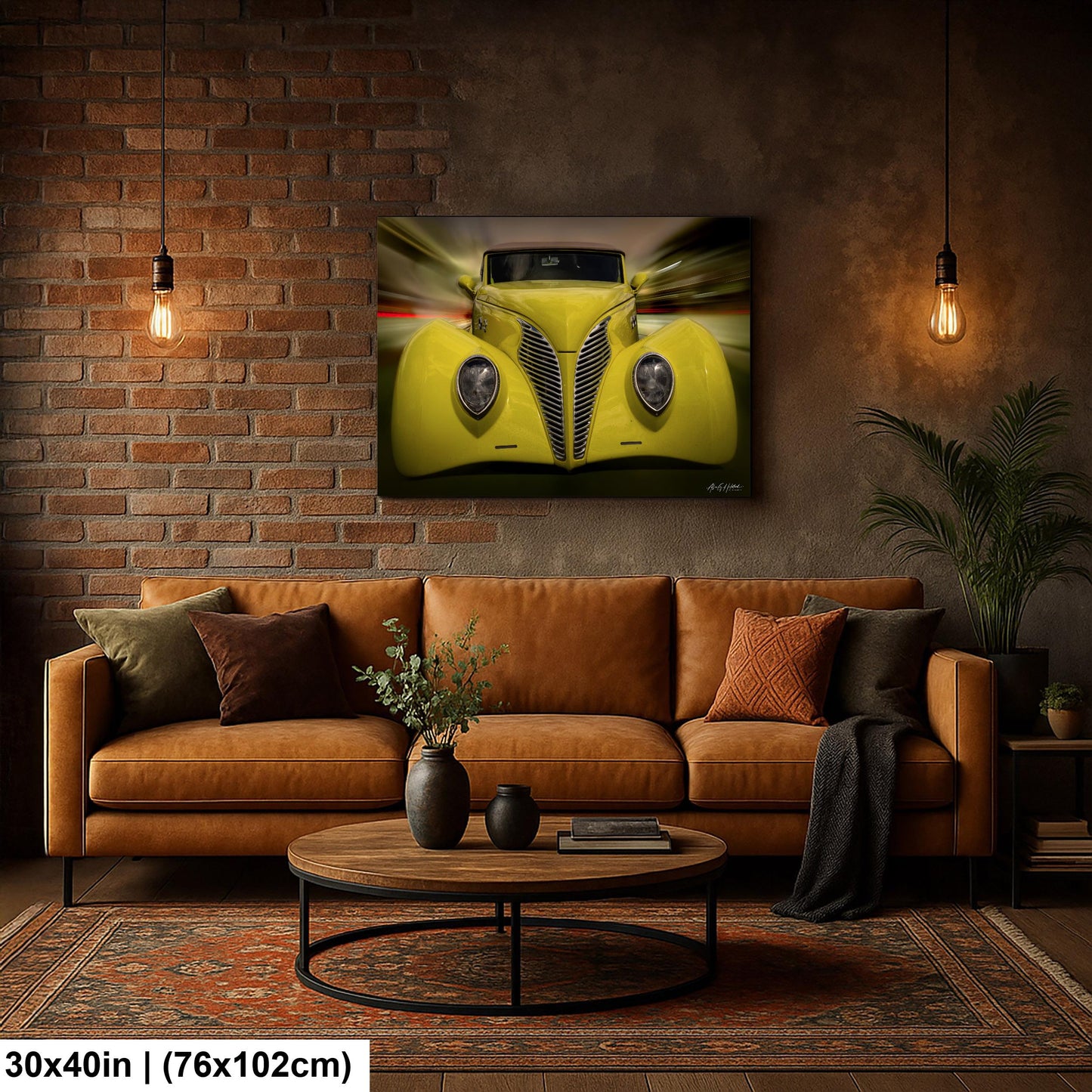 1937 Ford, Custom Street Rod Art Print | Glossy Photo Paper, Canvas, Metal, Acrylic | Sizes 8x10 11x14 16x20