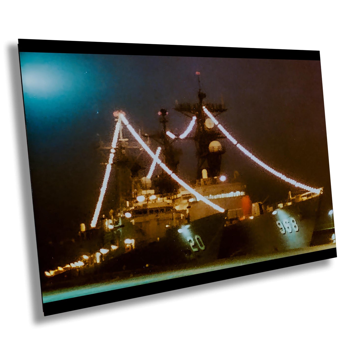 USS Antrim FFG 20 Print – Cold War Naval Art | Persian Gulf Voyage Wall Decor