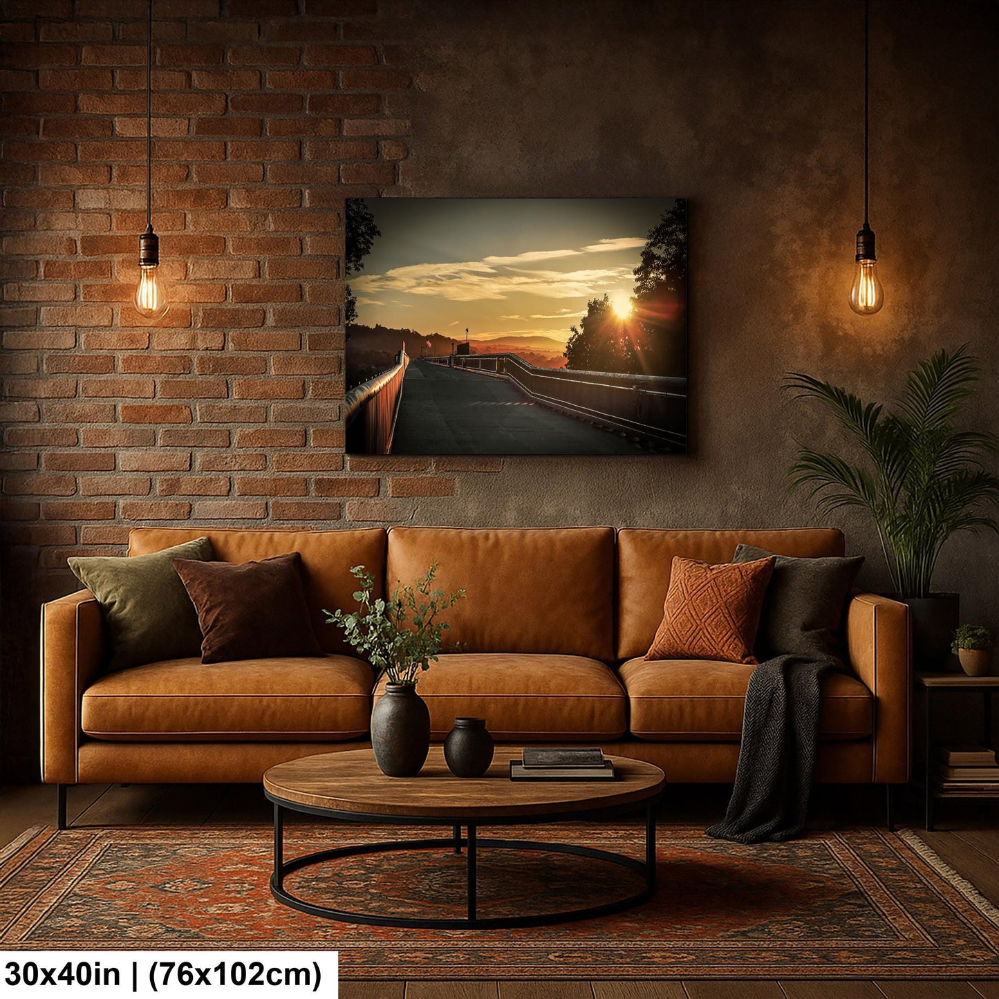 Walkway Over the Hudson - Historic Pedestrian Bridge With Golden Morning Light