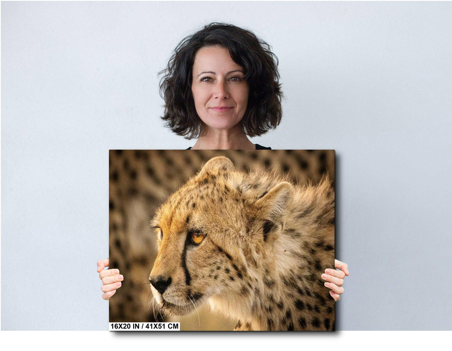 Cheetah Print – African Wildlife Art | Masai Mara Wall Decor Featuring Tear Marks