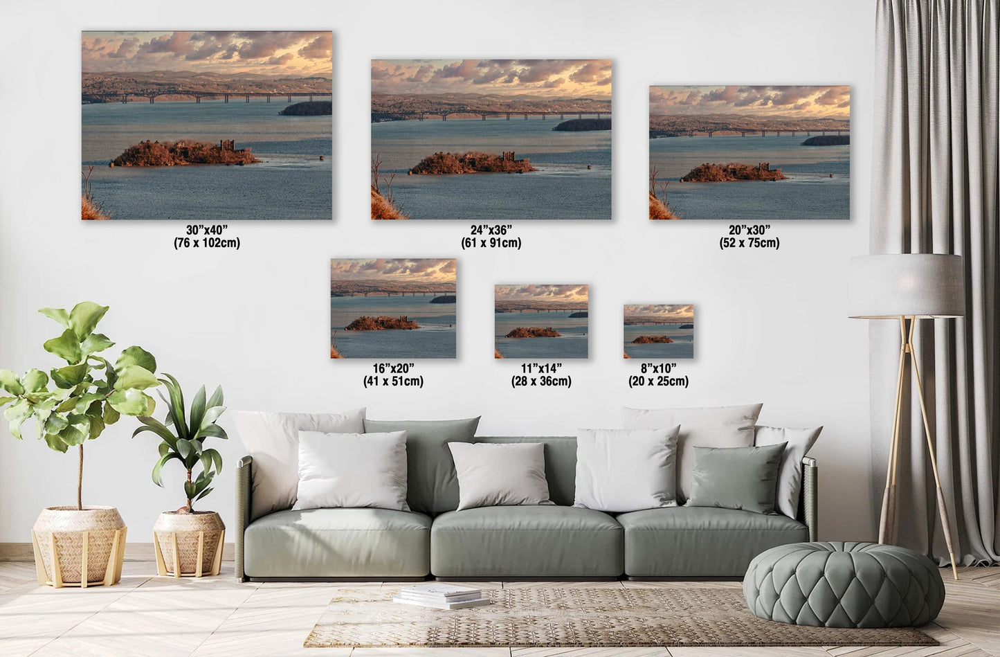 Bannerman's Castle Print - Hudson River Art | Ready to Hang Canvas & Metal