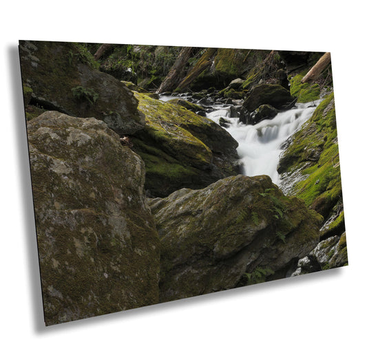 Dover Stone Church Canvas - Hudson Valley Waterfall Photography Print | Rustic Home Decor