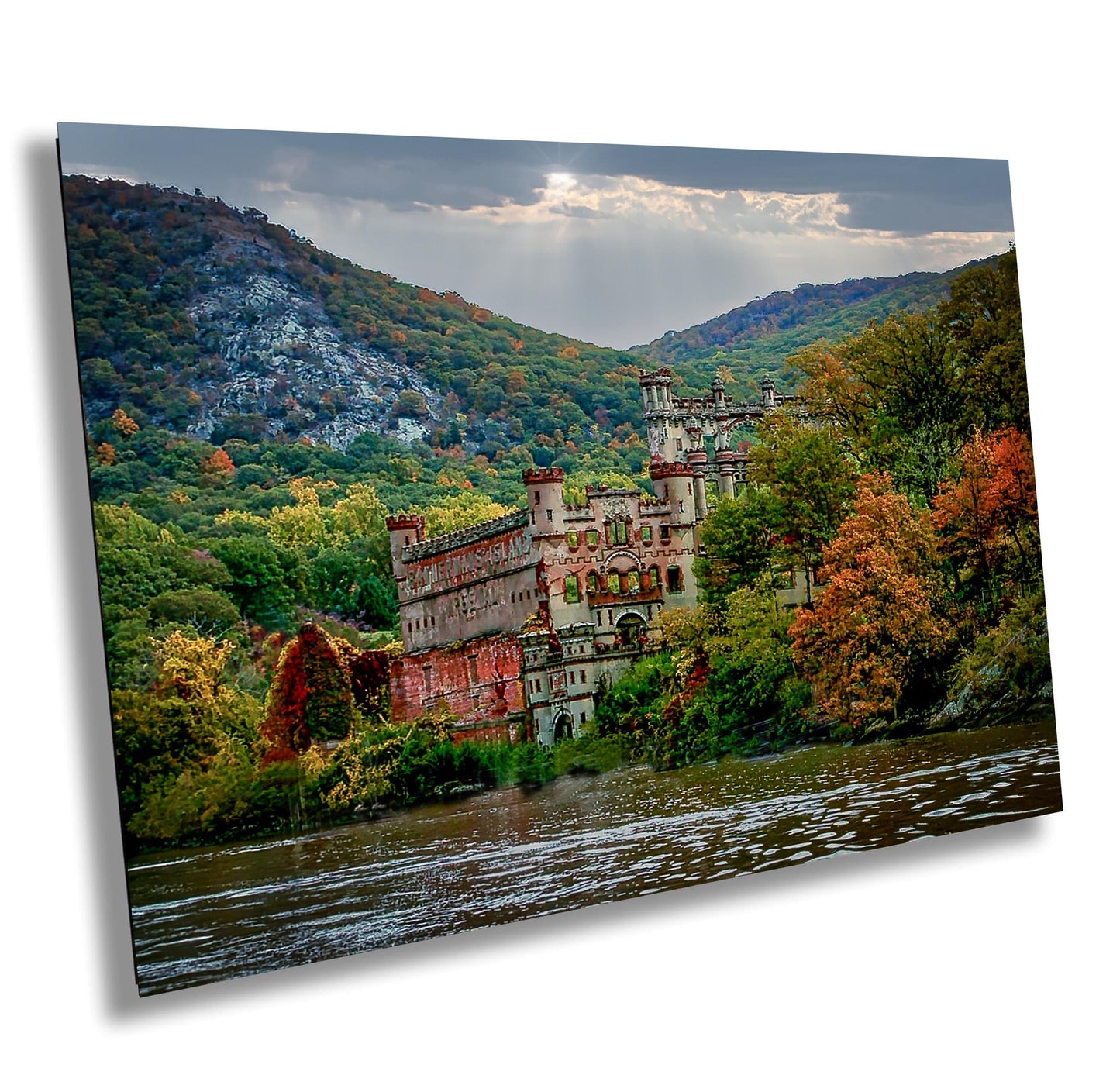 Bannerman's Island Castle Print – Hudson River Art | Fall River View Canvas