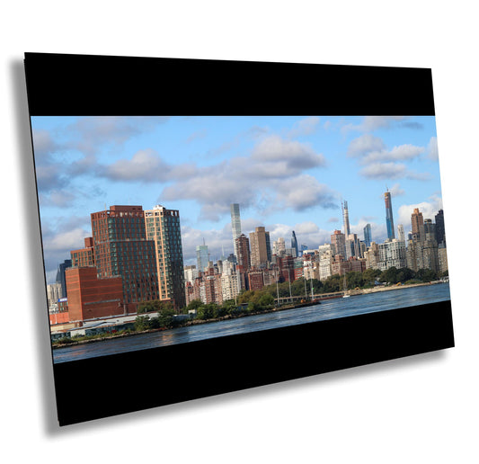 Manhattan Skyline Canvas - Colorful Cityscape Wall Art | Ready To Hang Canvas Print