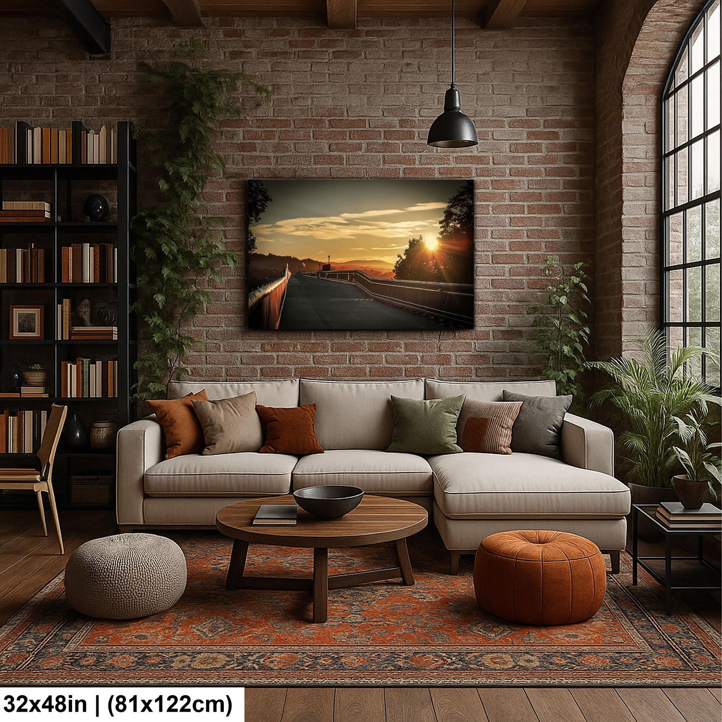 Walkway Over the Hudson - Historic Pedestrian Bridge With Golden Morning Light