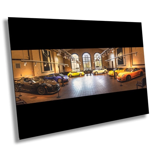 Porsche Wall Art - Car Canvas Print | Indoor Car Decor & Garage Display Poster
