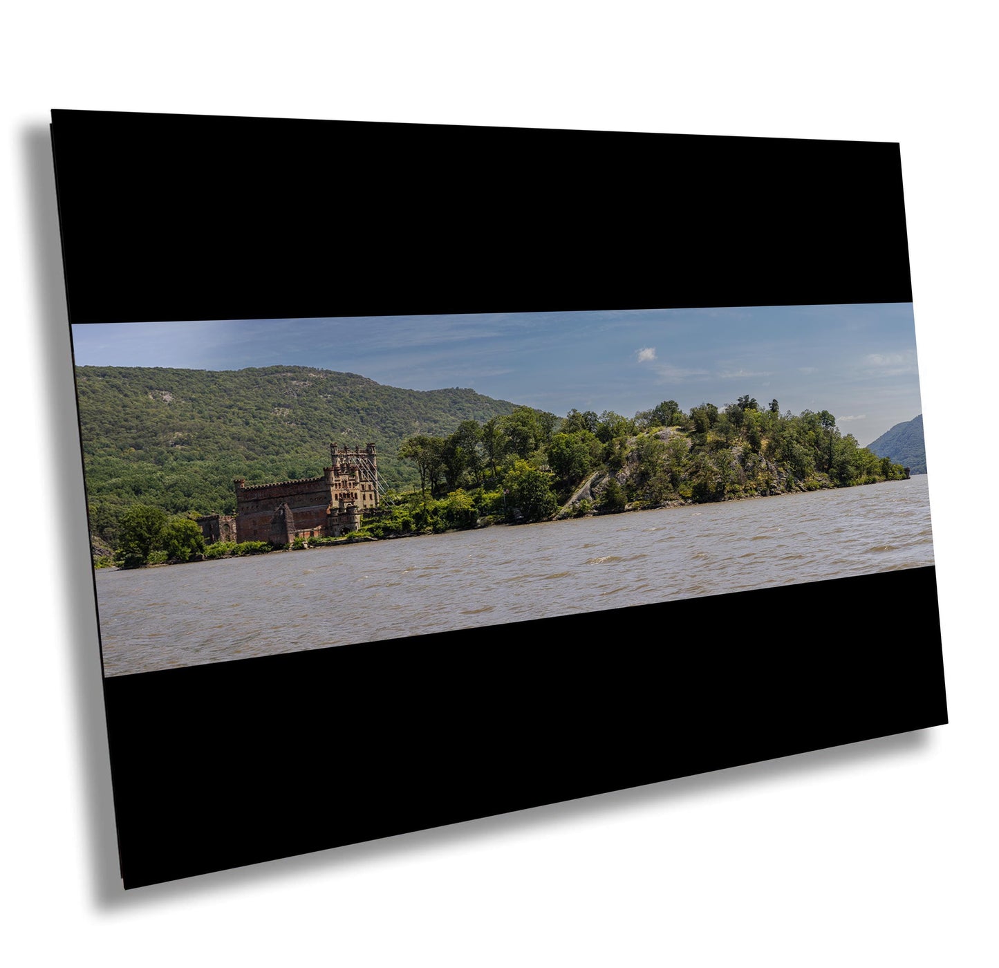 Bannerman's Castle Print - Hudson River Art | Panoramic Wall Decor Canvas