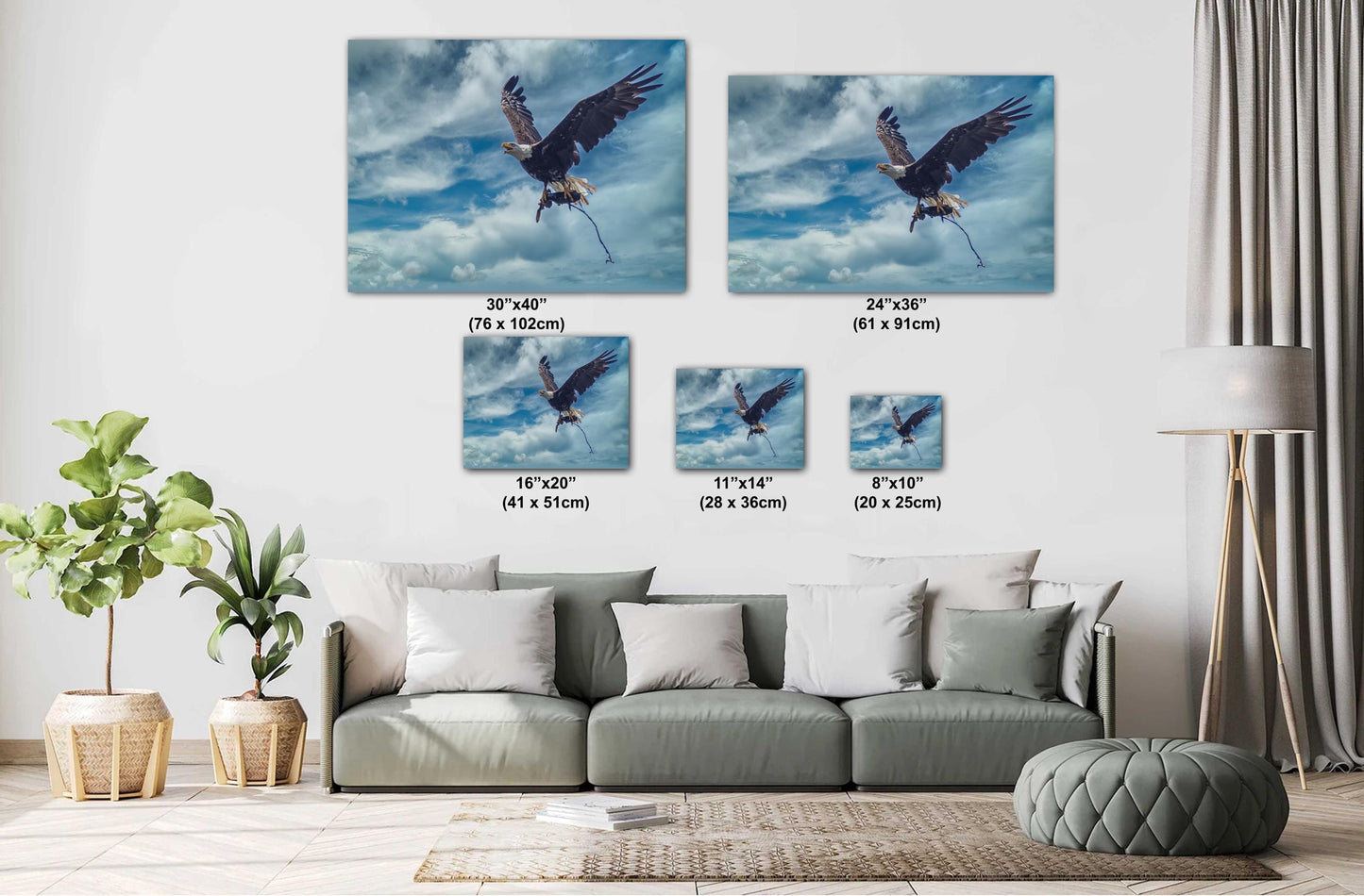 Bald Eagle Canvas Print - Wildlife Wall Decor | Hudson Valley Art Acrylic Photo Print
