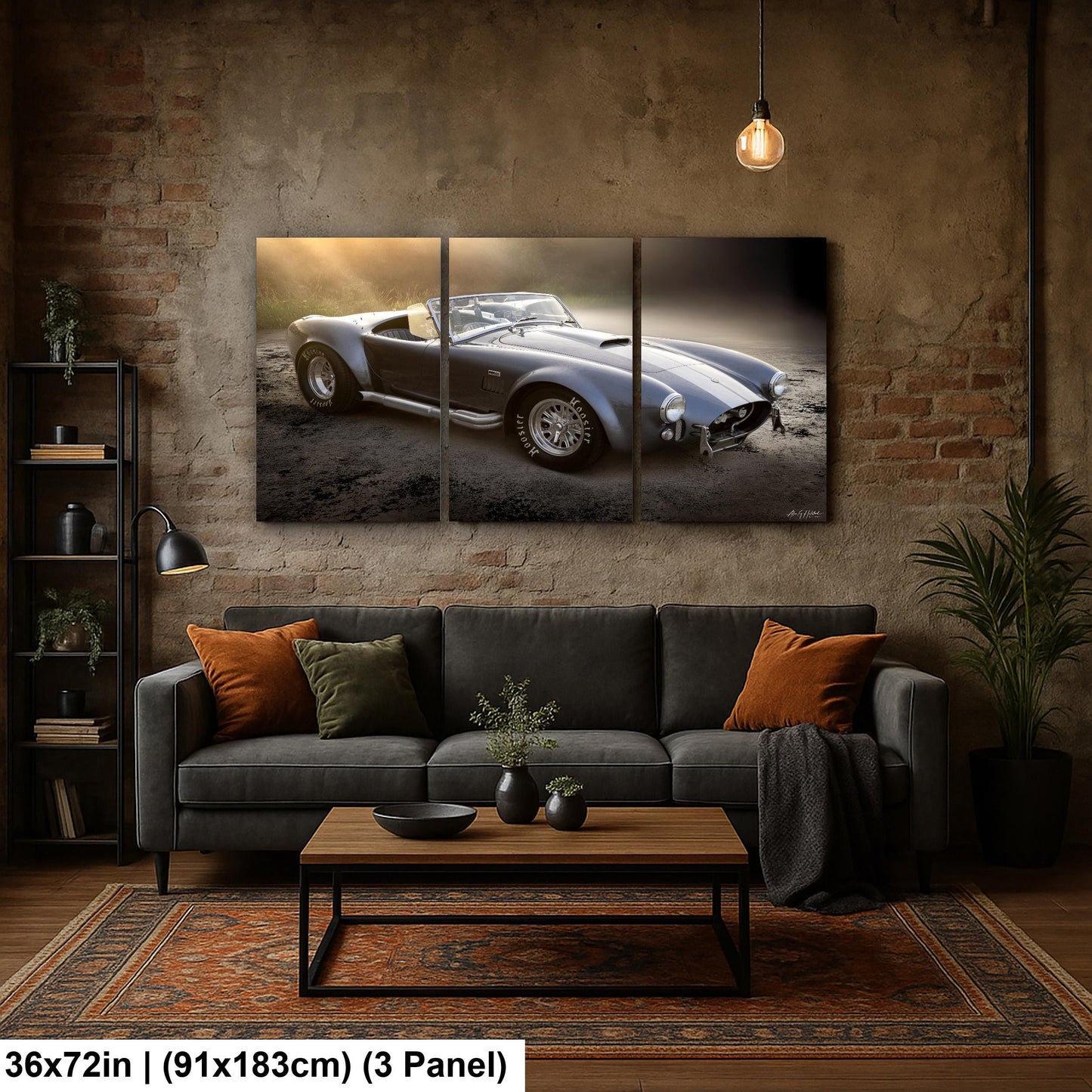 427 AC Cobra, Classic Muscle Car Print | V8 Racing Photography | Canvas, Metal, Photo Paper (8x10–16x20)