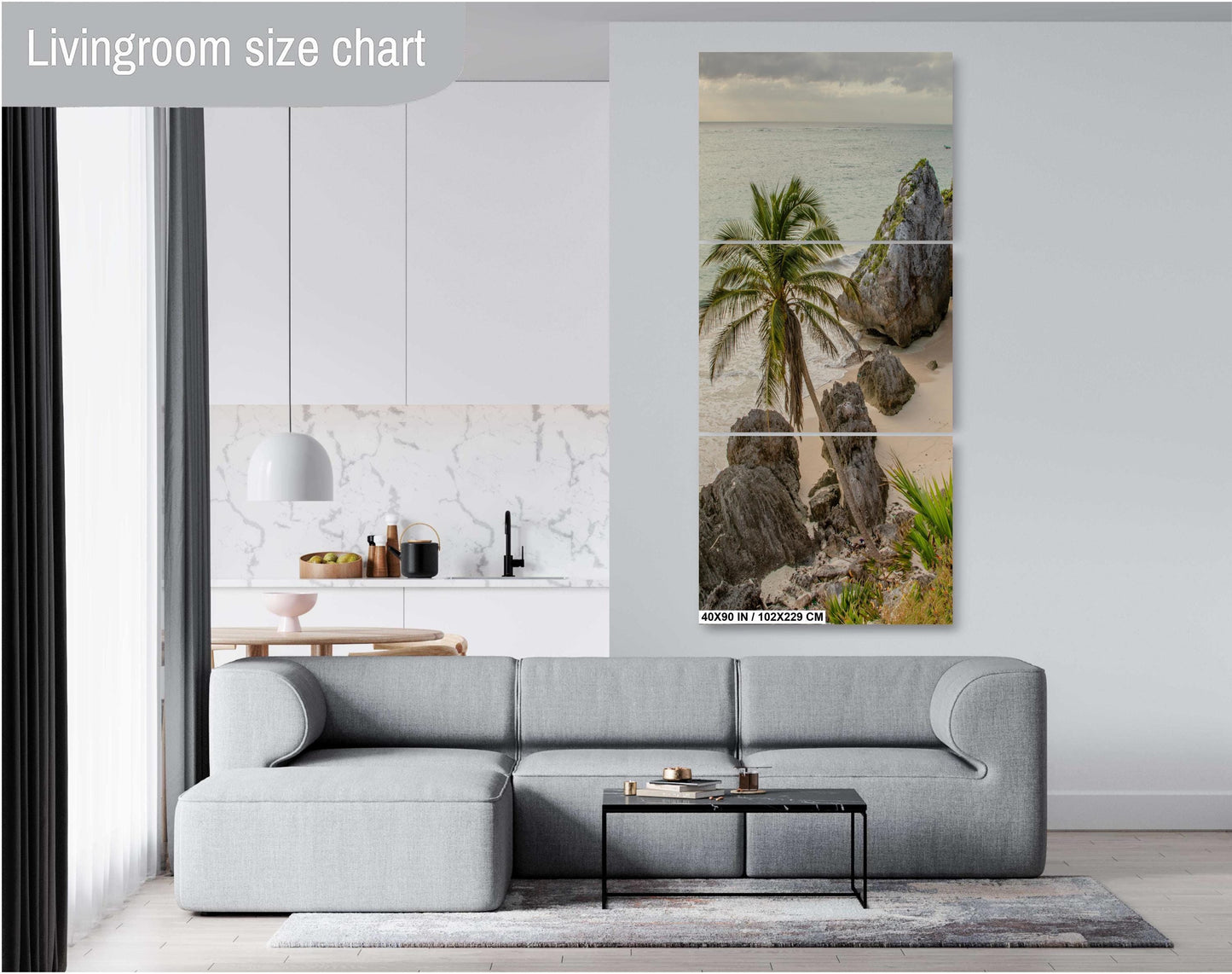 Tulum Ruins Metal Print – Coastal Beach Wall Art With Tropical Ocean Scene