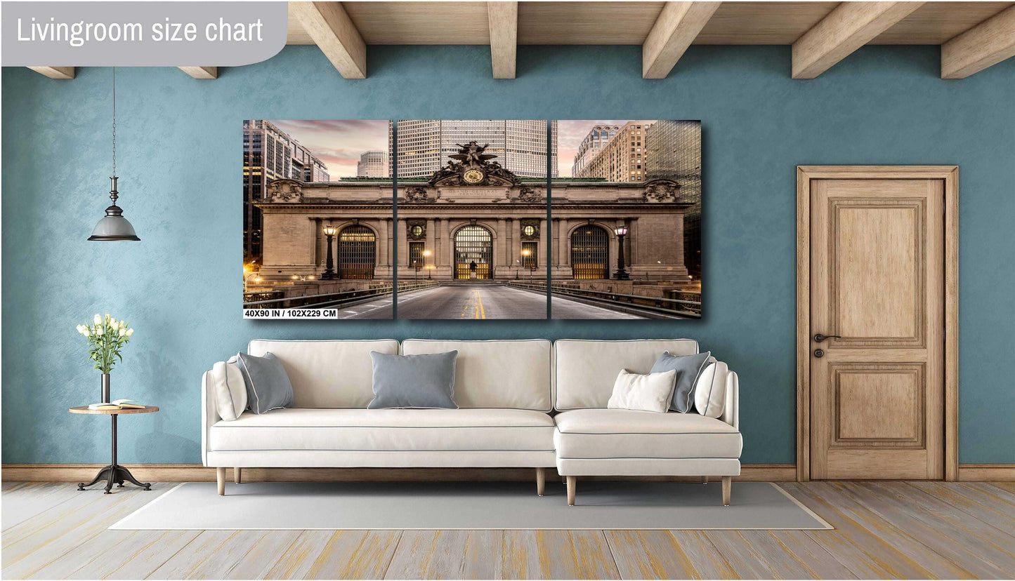 Grand Central Terminal Print – Iconic NYC Photo Art | Ready To Hang Canvas