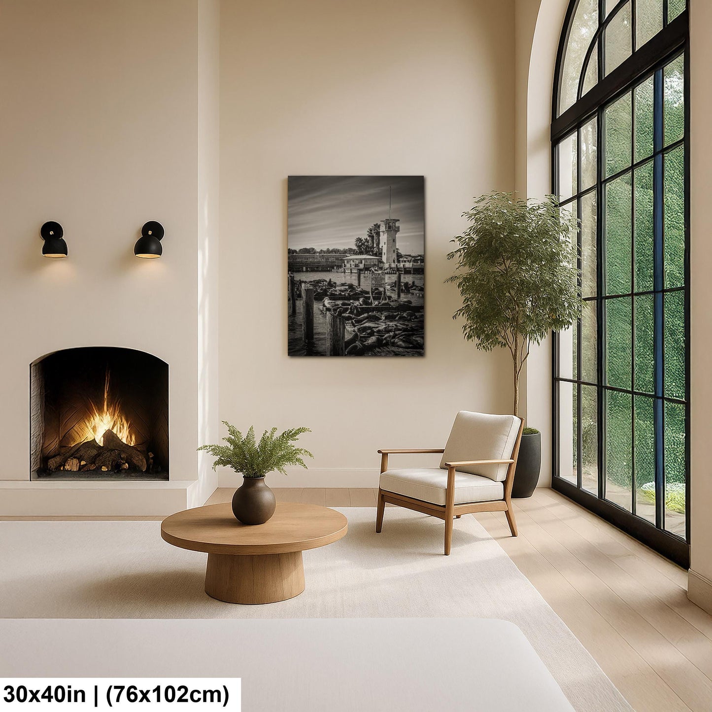 Pier 39 Sea Lions - Historic Pier 39 Coastal Wildlife Photo Print