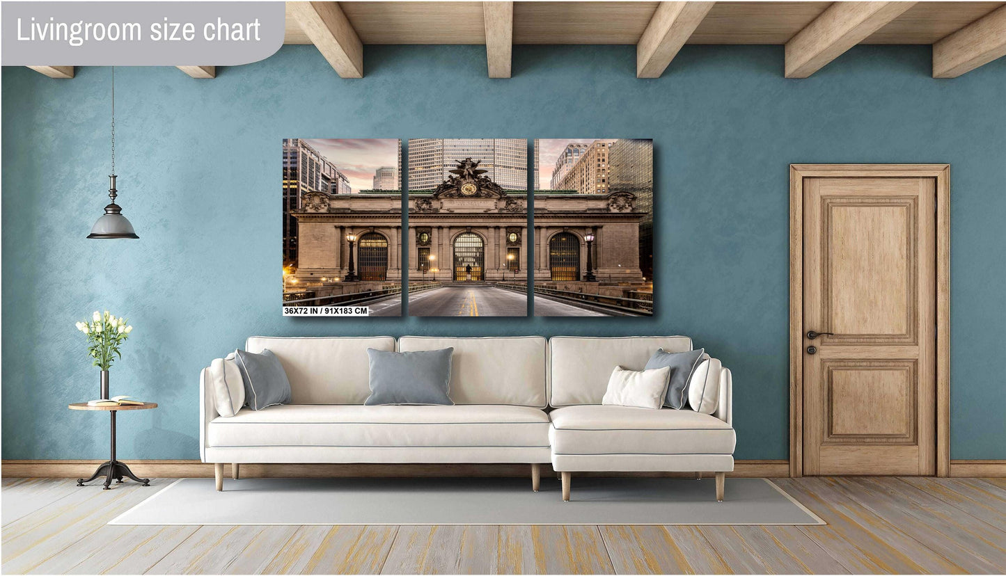 Grand Central Terminal Print – Iconic NYC Photo Art | Ready To Hang Canvas