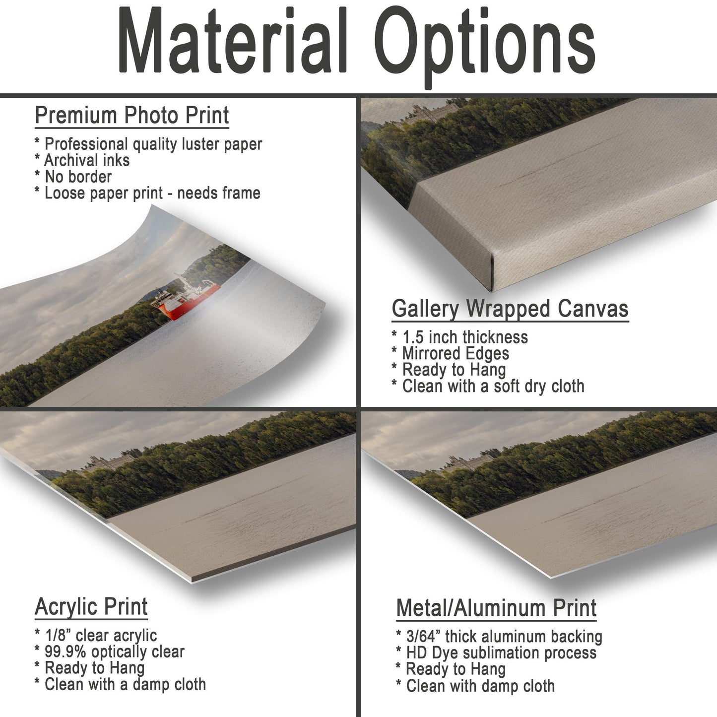 Hudson River Print – Cable Ship Ariadne Photo | Nautical Wall Decor & Military Service Art