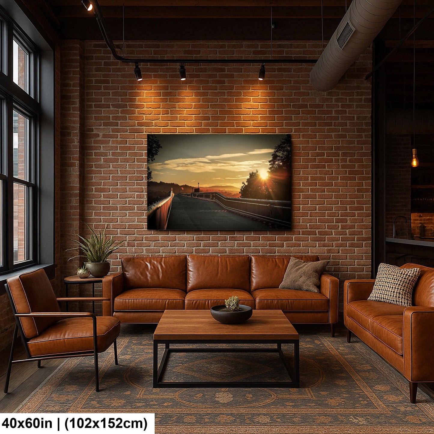 Walkway Over the Hudson - Historic Pedestrian Bridge With Golden Morning Light